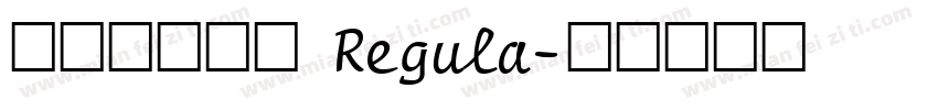 ●大润发粗圆 Regula字体转换